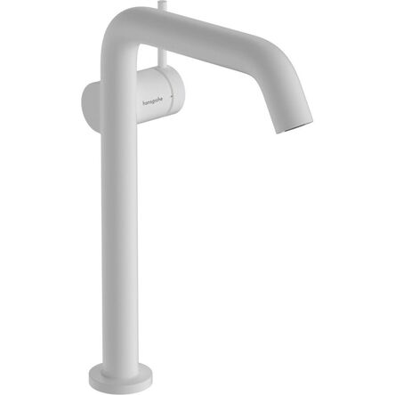Змішувач для умивальника Hansgrohe Tecturis S 240 Fine CoolStart без донного клапана, Matt White (73372700)