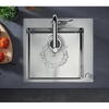 Змішувач для кухні Hansgrohe Metris Select 320 2jet Sbox, з витяжним виливом, хром (73806000)