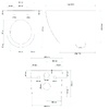унитаз Rea Carter Rimless 490x360 подвесной, сиденье дюропласт медленнопадающее slim, белый (REA-C1400)