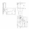 RJ FLIP Rimless компакт не пристенный, бачок с нижним подводом, сидение полипропилен slow-closing - RJCE08209