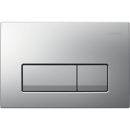 Geberit DELTA50 змивна клавіша, пластик, хром.мат. - 115.119.46.1