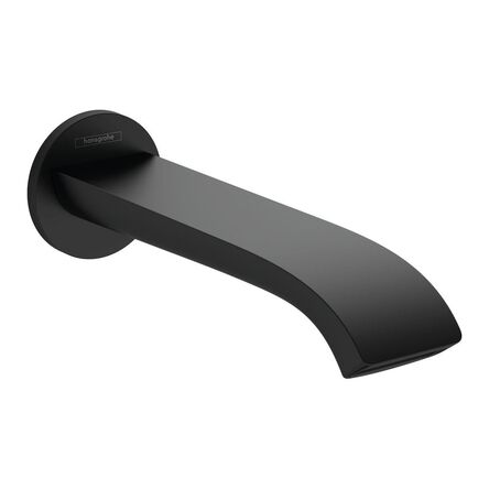 Вилив на ванну Hansgrohe Vernis виступ 202 мм, чорний матовий (75410670)