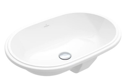 Villeroy&Boch ARCHITECTURA умивальник для установки під стольницю 57*37,5см, з переливом, без отв. - 5A766001