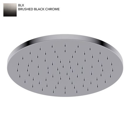 Верхній душ Ritmonio Soffioni d=250mm, Brushed Black Chrome (75A024BLX)