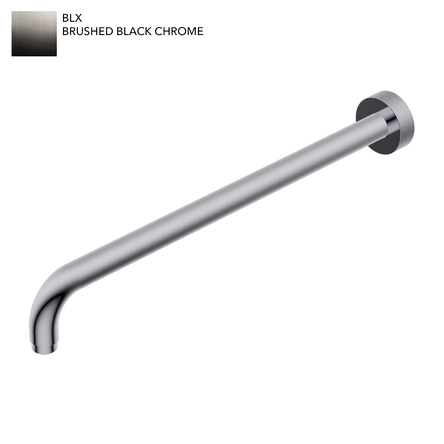 Тримач верхнього душу Ritmonio L=400mm, горизонтальний, круглий, Brushed (75B006IX)