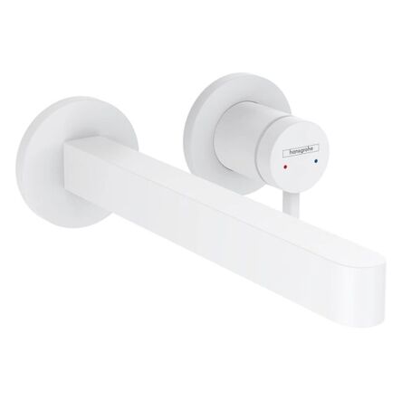Змішувач для раковини Hansgrohe Finoris, білий матовий (76050700)