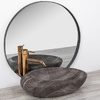 умивальник Rea Roxy 49 30,7x48,6 A Stone d.grey (REA-U6649)
