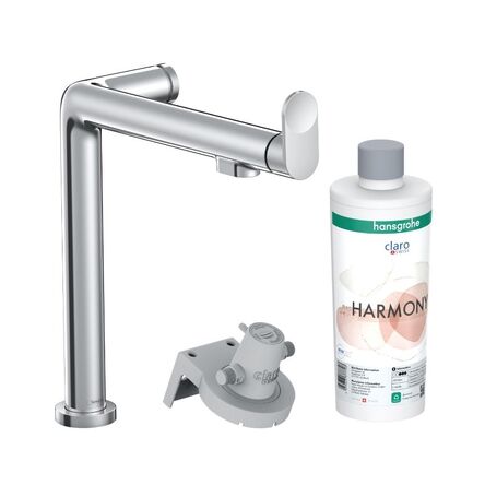 Змішувач кухонний Hansgrohe Aqittura M91 FilterSystem 240 1jet з картриджем Harmony, хром (76802000)