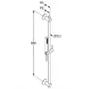 Kludi NOVA FONTE DECO душовий гарнітур 90 мм 1S DECO - 208400535