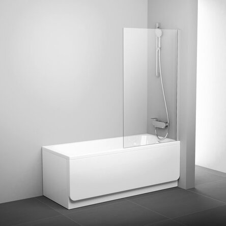 Ravak Шторка для ванни нерухома одноелементна PVS1-80 Transparent 79840C00Z1