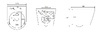 Volle LUGO унитаз подвесной, Rimless, сиденье твердое Slim slow-closing - 1348.471007