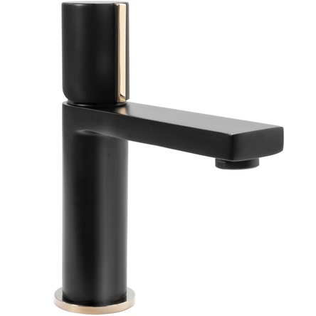смеситель для умывальника Rea ICON black mat (REA-B5680)