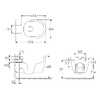 Volle Black Amadeus унітаз підвісний чорний, сидіння тверде Slim slow-closing - 13-06-055Black