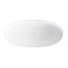 ванна Omnires Shell 160x75 овальна white (SHELLWWBM)