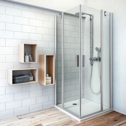 Koller Pool TDO1/1000 Silver/Transparent Душові двері - 724-1000KP0-01-02