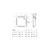 Koller Pool Душовий піддон KollerPool 80х80 (квадратний) - CF801200E
