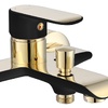смеситель для ванны Rea Bloom black/gold (REA-B9939)
