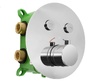 душевой комплект скрытого монтажа Rea Lungo chrome (REA-P6715)