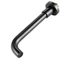 смеситель для умывальника скрытого монтажа Rea Lungo black long (REA-B0371)