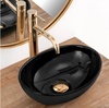 умывальник Rea Sofia 27x35 mini black (REA-U8013)
