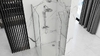 душевая стенка Rea Molier 80x190 безопасное стекло, прозрачное, chrome (REA-K8534)