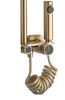 душевой комплект Rea Helix brush gold (REA-P6621)