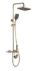 душевой комплект Rea Helix brush gold (REA-P6621)