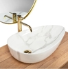 умывальник Rea Greta 40x65,5 bianco shiny (REA-U6501)