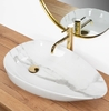 умывальник Rea Greta 40x65,5 bianco shiny (REA-U6501)