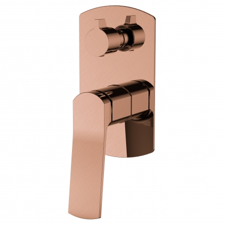 Volle SOLO змішувач для ванни прихованого монтажу, 30мм, cepillado bronce - 1510.031421