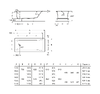 Ванна прямокутна Easy 170x75 A248622000/A248192000