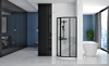 душевая кабина Rea Look 90x90x190 безопасное стекло, прозрачное, черный (REA-K7903)