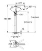 Grohe Змішувач підлоговий для ванни Essence New (23491001)