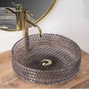 умывальник Rea Cristal 40x40 grey (REA-U0277)