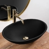 умывальник Rea Della 37,5x51,5 black matt (REA-U0274)