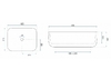 умывальник Rea Demi Mini 40,5x31 white (REA-U5064)