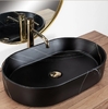 умывальник Rea Nadia 61x38,5 black stone matt (REA-U8565)