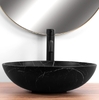 умывальник Rea Fibo 40,5x40,5 black matt (REA-U3301)
