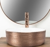 умывальник Rea Sami 36x36 brush rose gold (REA-U3303)