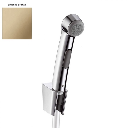 Гігієнічний ручний душ Hansgrohe 1jet, brushed bronze (96907140)