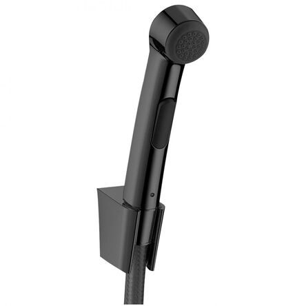 Гігієнічний ручний душ Hansgrohe 1jet, brushed black chrome (96907340)