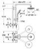 Grohe Euohoria Душова стійка - 27296001