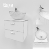 Стільниця модульна Roca Victoria Basic 99 см, білий (A857506806)