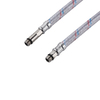 Гнучка підводка для підключення змішувача Kroner KRM 1/2"хМ10 ВЗ 120 см в нейлоновому обплетенні покритому ПВХ (пара)