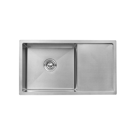Кухонна мийка Kroner KRP Geb?rstet - 7844HM (3.0/1.0 мм)