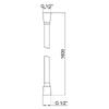 Шланг для душу Kroner KRM - C607 Anti-Twist 160 см