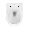 Унітаз підвісний безобідковий Kroner Armada WHI513636 RIMLESS з сидінням Slim Duroplast / Soft-close / Quick relase (KA513636WHIR)