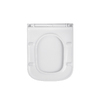 Унітаз підвісний безобідковий Kroner Eifel WHI493436 RIMLESS з сидінням Slim Duroplast / Soft-close / Quick relase (KE493436WHIR)