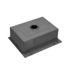 Кухонна мийка Kroner KRP Geb?rstet - 6350HM (3.0/1.0 мм)