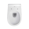 Унітаз підвісний безобідковий Kroner Oker WHI533536 RIMLESS з сидінням (KO533536WHIR)